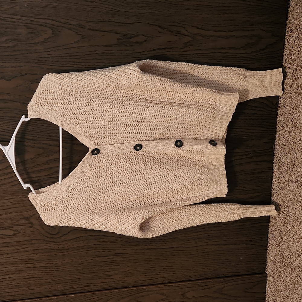 Button Knit Sweater